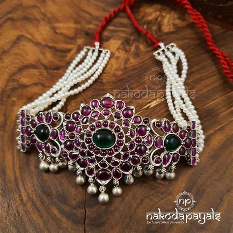 Best Silver Choker Necklace Designs of 2020 • South India Jewels