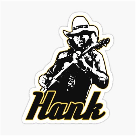 "Hank" Sticker for Sale by Spoof-Tastic | Redbubble