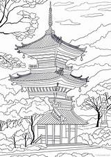 Kirtland Temple Coloring Page Pages sketch template