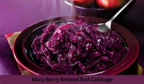 Mary Berry Braised Red Cabbage Recipe 🍴