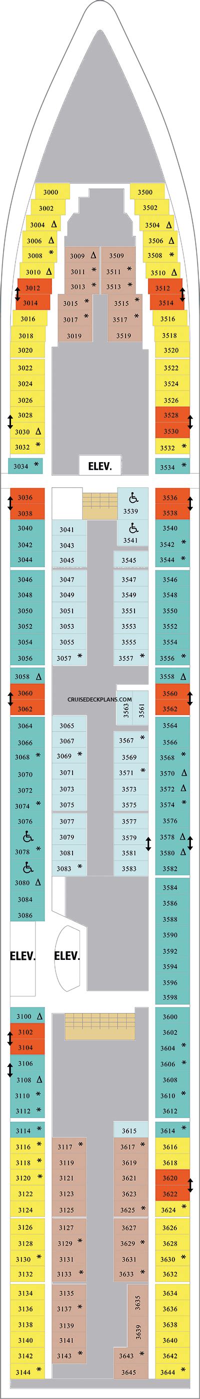 Serenade of the Seas Deck Plans, Diagrams, Pictures, Video