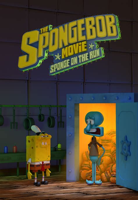 Spongebob movie poster 3D :: Behance