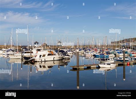 Harbour and waterfront in Whitehaven Cumbria Stock Photo - Alamy