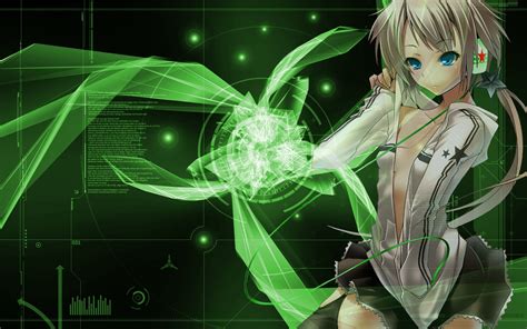 🔥 [10+] Green Anime Girl Wallpapers | WallpaperSafari