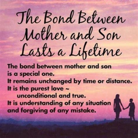 The Bond Between Mother And Son Lasts A Lifetime Pictures, Photos, and ...