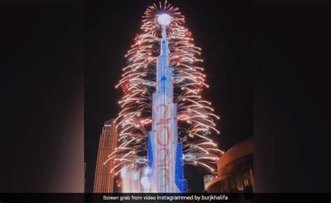 Dubai Welcomes 2023 With Scintillating Fireworks Display At Burj Khalifa