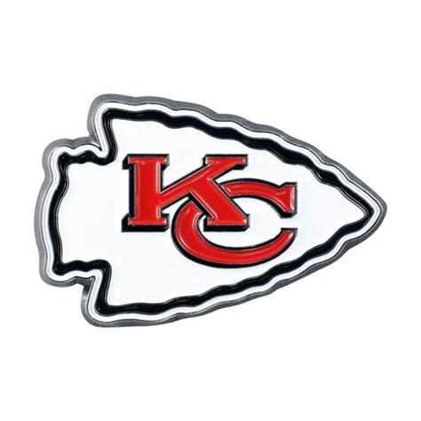 Nfl Kansas City Chiefs 3d Metal Emblem : Target