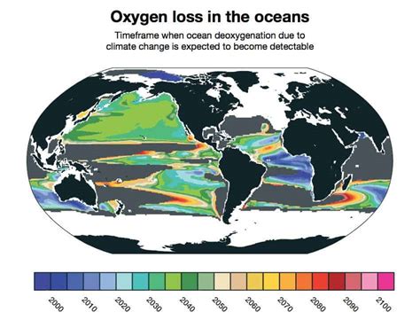 Climate change is depleting oxygen from the oceans