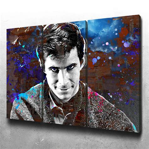 Norman Bates Canvas Set – Legendary Wall Art