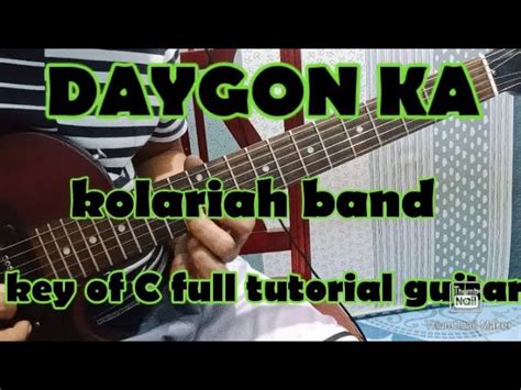 Daygon ka kolariah band key of C full tutorial guitar Chords - Chordify