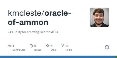 GitHub - kmcleste/oracle-of-ammon: CLI utility for creating Search APIs