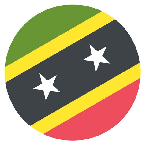 Flag For St Kitts And Nevis Vector SVG Icon - SVG Repo