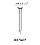 The Complete Guide To Nail Sizes For Framing | Bradnailer24h.com