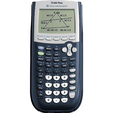 Texas Instruments TI-84 Plus Graphing Calculator, 10-Digit LCD ...