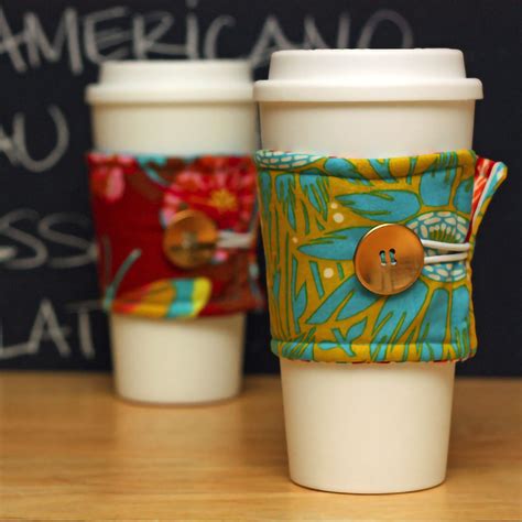 Reusable Coffee Cup Wraps