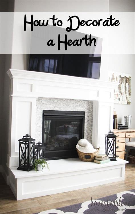 How to Decorate a Hearth | Fireplace hearth decor, Hearth decor ...