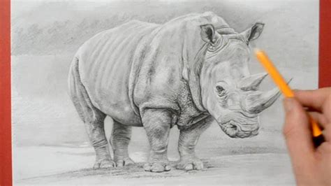 Rhinoceros Simple Wild Animal Drawings : Rhino rhinoceros animal ...