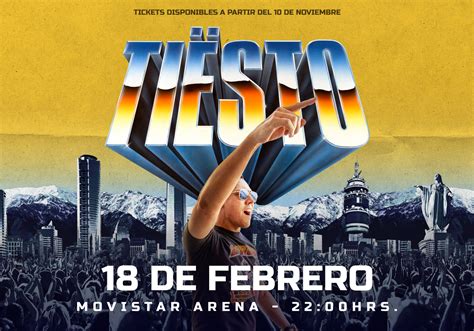 Dj Tiesto regresa a Chile - Venta de entradas en Punto ticket