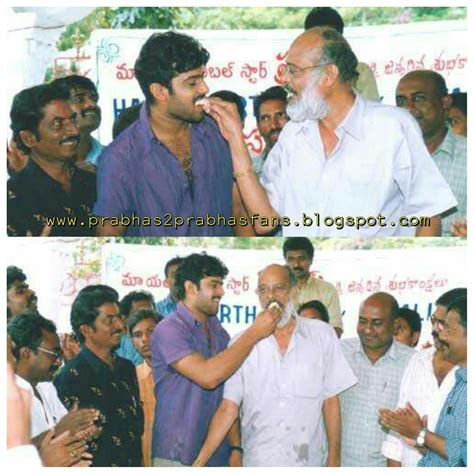 Prabhas 2 PrabhasFans: 10 Photos Of Prabhas And His Father You Shouldn ...