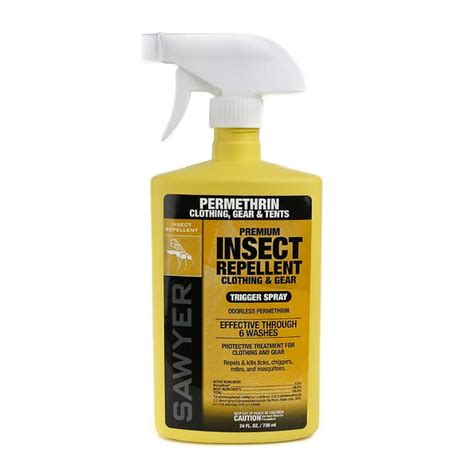 Sawyer Permethrin Clothing and Fabric Insect Repellent Trigger Spray ...