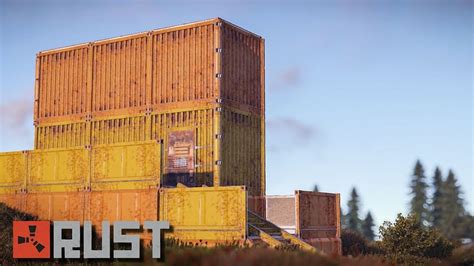 Rust June 2023 upcoming changes: Shipping container skins, sleeping bag ...