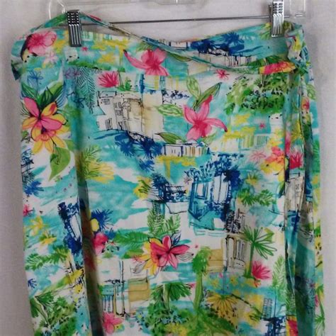 George | Skirts | George Womens Skirt Size 2 Colorful Print Flowers | Poshmark