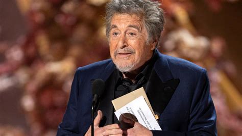 Al Pacino Says Oscar Producers Told Him Not To Name Best Picture Nominees: “The Way They Wished ...