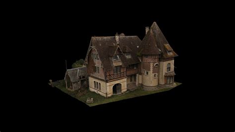 Maison de ferme normande - 3D model by Celian de La Rochefoucauld (@CeliandeLaRochefoucauld ...