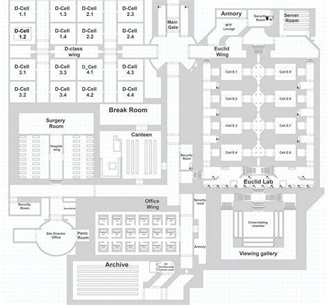 SCP- Site Plan (got to add Keter Wing) : r/SCP