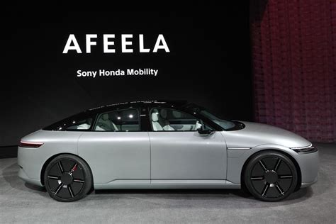 Sony and Honda just announced their new electric car brand, Afeela - The Verge