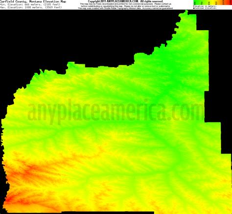 Free Garfield County, Montana Topo Maps & Elevations