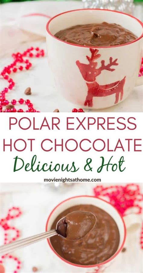 The Polar Express Hot Chocolate Recipe for Movie Night