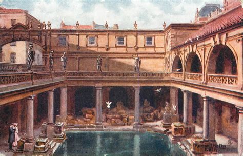 Andrew Simpson: When in Bath, visit the Roman Baths, I did and so did Mr Flower in 1902