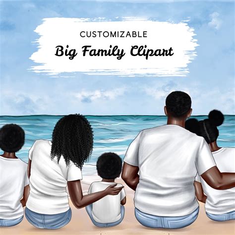 Big Family Clipart