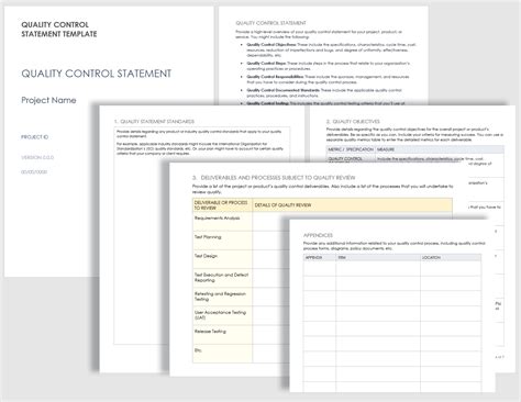 Free Quality Control Templates | Smartsheet