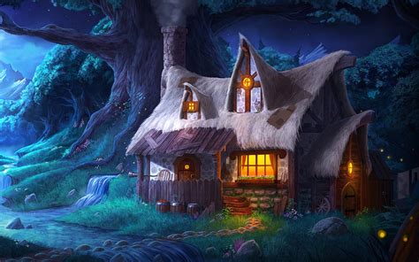 Fantasy House Wallpapers - Wallpaper Cave