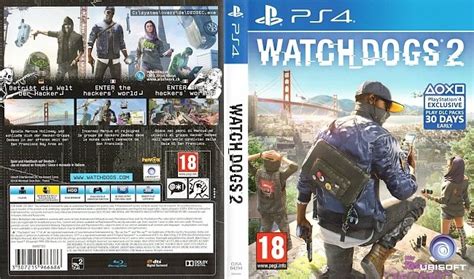 Watch Dogs 2 PS4 german ps4 cover | German DVD Covers