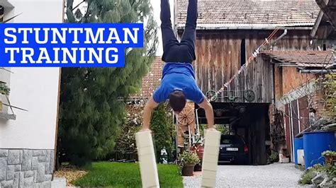 Incredible Stuntman Training and Calisthenics! - YouTube