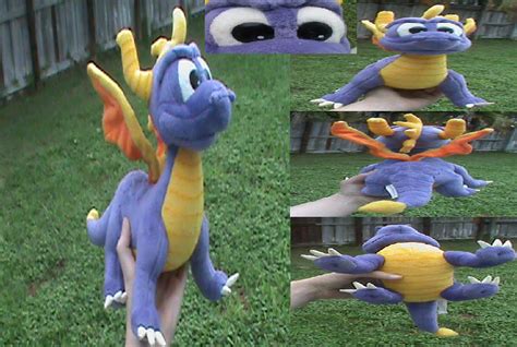 Spyro-Ultra Rare 1998 Quadruped Plush by KrazyKari on DeviantArt