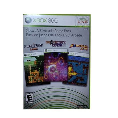 Xbox Live Arcade Game Pack Xbox 360 Game For Sale | DKOldies