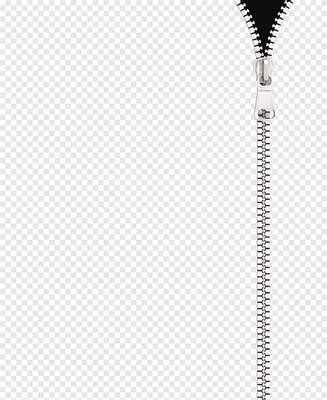 Gray zipper illustration, Black and white Pattern, Zipper, black ...