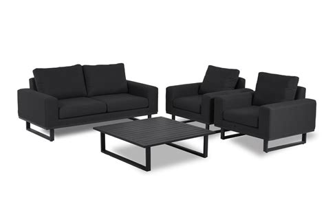 Ethos 2 Seat Sofa With Square Coffee Table - Maze
