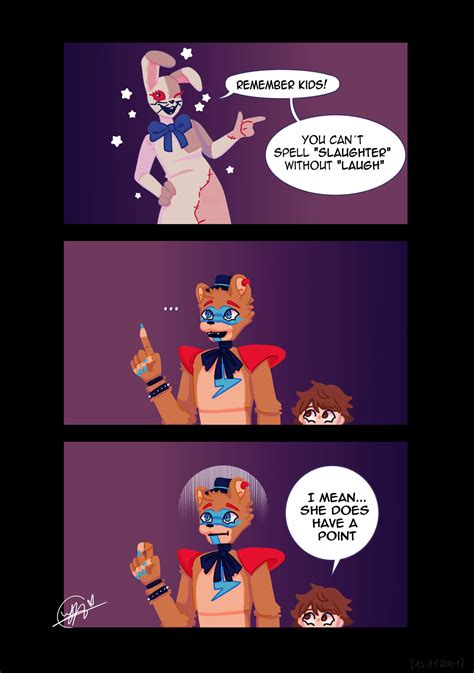 Fnaf comic redraw by Sponseline on DeviantArt