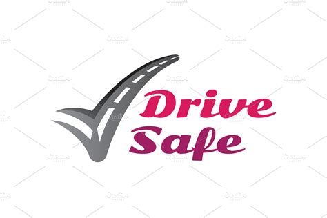 Drive Safe Logo | Creative Logo Templates ~ Creative Market