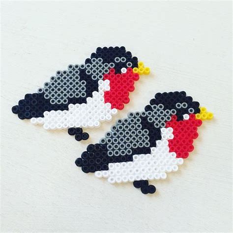 Birds hama beads by annawoll | Perlur | Pinterest | Hama beads, Bird and Beads