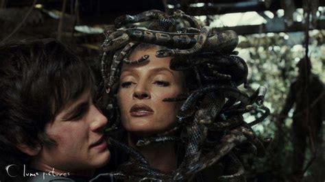 This is Medusa represented in the film Percy Jackson and The Olympians ...