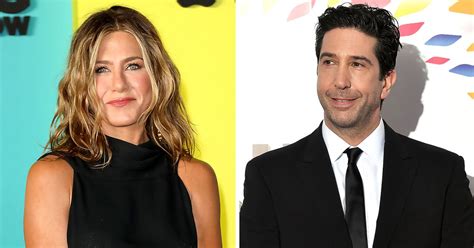 Jennifer Aniston, David Schwimmer Reveal Crushes During 'Friends'