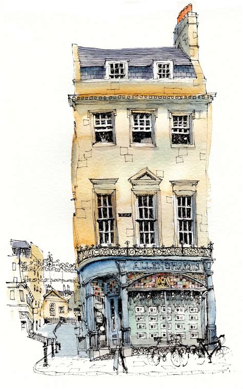 Flickr | Urban sketching, Watercolor architecture, Architectural sketch