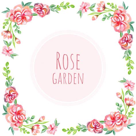 Premium Vector | Rose watercolor background