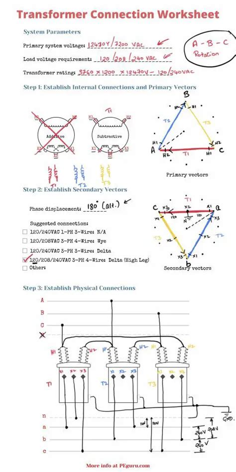 Practical Implementation of Transformer Winding Connections - 3 Critical Steps to Consider | PEguru